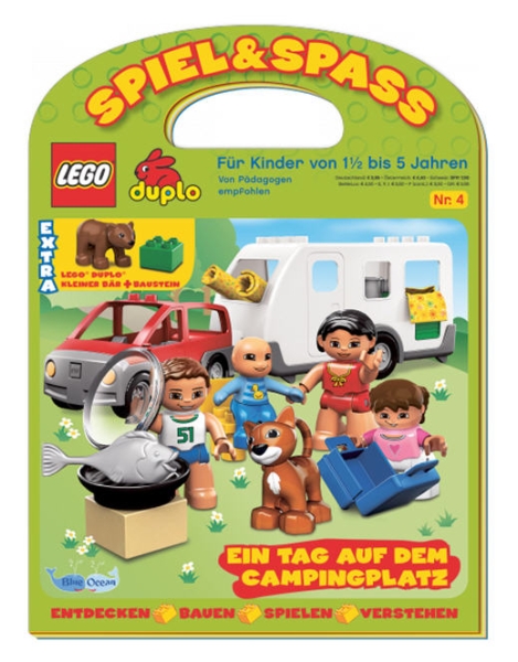 LEGO Duplo Magazin Nr. 4 Ein Tag auf dem Capmpingplatz