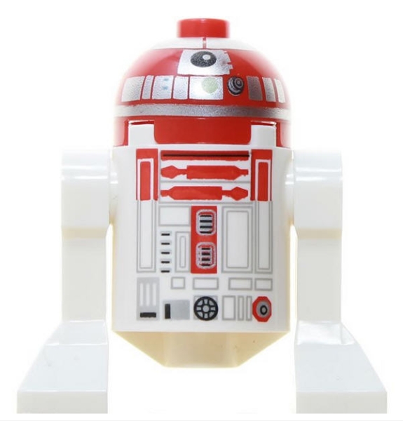 LEGO STAR WARS Red Astromech Droid Figurine from Set 75087 